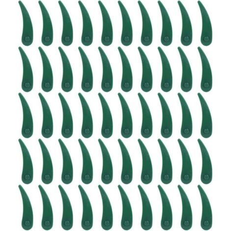 Lot de 50 lames de rechange en plastique pour coupe-bordures Bosch Durablade Art 23-18 LI Art 26-18 LI (1/5)