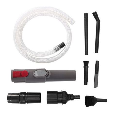 9Pcs Mini Micro Aspirateurs Adaptateur Outil Kit De Nettoyage De Véhicule De Voiture (1/5)