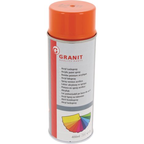 Galucho Orange RAL 2004 WILCKENS GRANIT Lack 400 ml Spray (1/3)