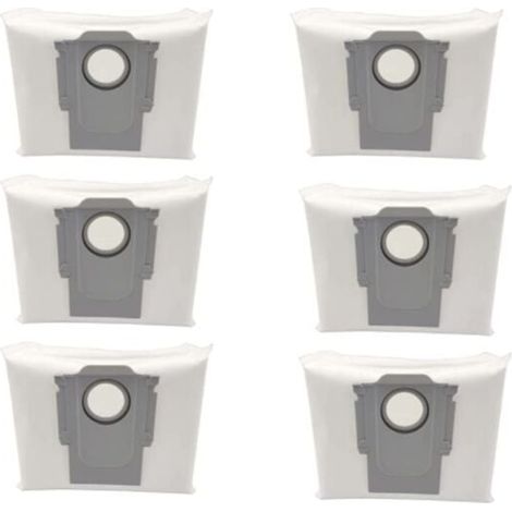 Accessoires de sac à ordures collecteur de sac à poussière pour aspirateur Roborock Q7 T8 S7 MAXV Ultra/Q7 MAX 6 pièces (1/4)