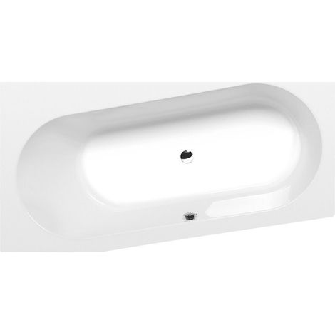 ASTRA WL Bain asymétrique 165x90x48cm, Blanc