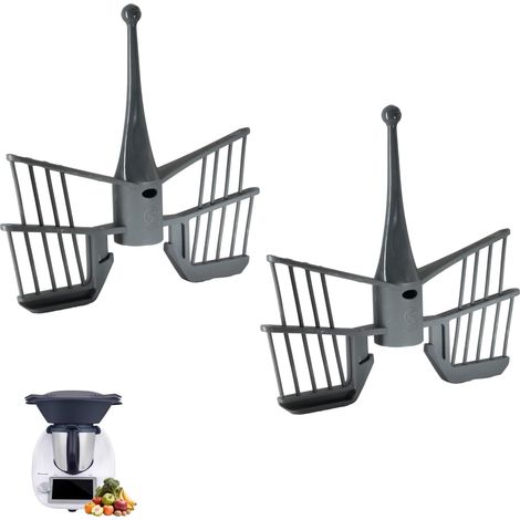2 pcs Fouet Pour Thermomix TM5 TM6 TM31 Mélange Uniforme Résistant À La Chaleur Facile À Nettoyer Compatible Avec Robot Multifonction Accessoires Pour Thermomix TM5 TM6 TM31 Cuisine Maison (1/5)