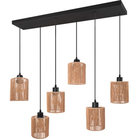 PENDELLEUCHTE TOOLIGHT APP1822-6CP NATURE BLACK (1/5)