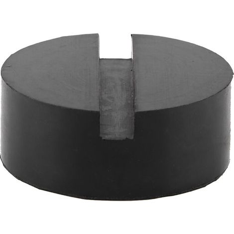 Car Jack Rubber Pad Jack Disk Tampon en caoutchouc Pratique pour protéger la main courante en métal du train d'atterrissage sur l'utilisation des ascenseurs de véhicule. (1/5)