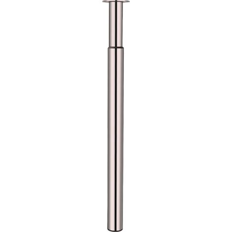 Adjustment Table Leg 710-1100mm Height Breakfast Bar Legs Worktop Desk Round Tube Table Leg Support Furniture Table Leg (Nickel Brushed)