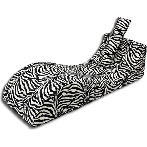 Faltbares Relaxsofa Zebra