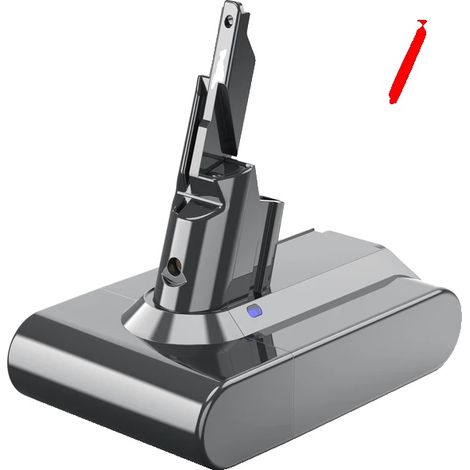 Fuente de alimentación para aspiradora, compatible con los modelos V6, V7, V8 y V10, alta capacidad, V7 6000 mAh (1/2)