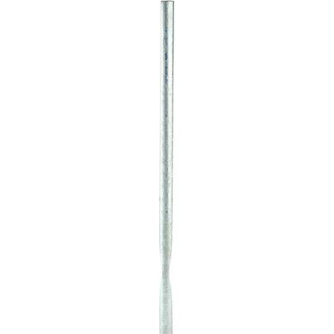 Poteau de poubelles COLLEC rond à sceller en acier galvanisé 1300mm - ROSSIGNOL - 59465