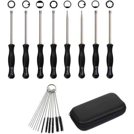 Lot de 12 outils de réglage carburateur avec scredrivers acircle pour petit moteur 2 temps pour Husqvarna pour tronçonneuse (1/4)