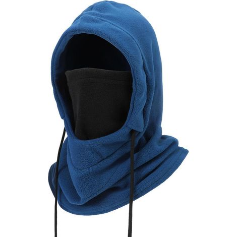 Thermo Fleece Sturmhaube winddicht mit verstellbarer Kapuze für Damen und Herren (1/5)