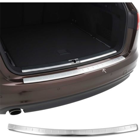 OMAC Ladekantenschutz für Audi A6 C5 Avant Allroad 1997-05 Chrom gebürstet (1/5)