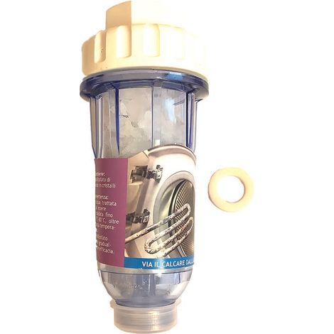 Kalkfilter spart Waschmaschine mit Salzen