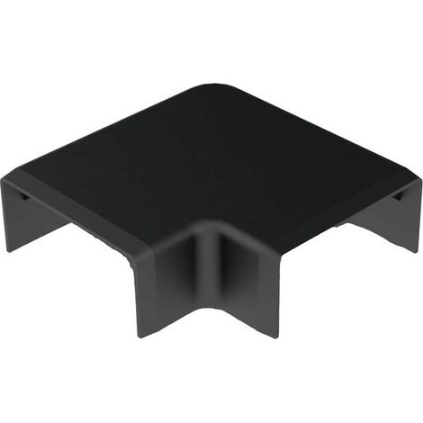 KOPOS 8633FB Canalina passacavi Angolo piatto (L x A) 40 mm x 20 mm 1 pz. Nero