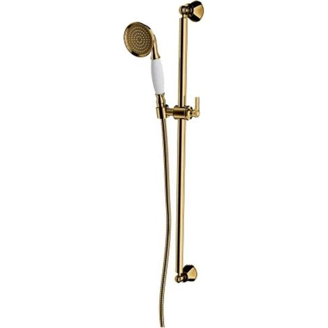 OMNIRES Armance - Set Handbrause, Stange und Schlauch, Gold ARMANCE-SGL (1/2)