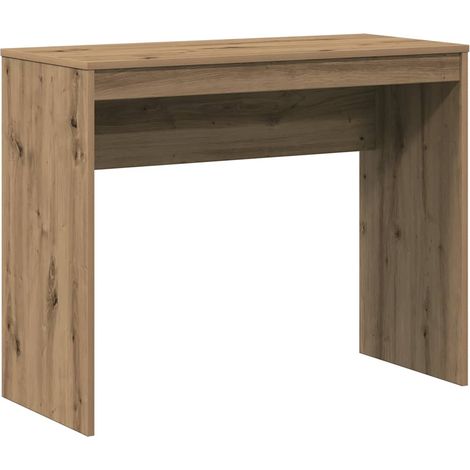 Escritorio de madera de ingeniería roble artisan 90x40x72 cm vidaXL
