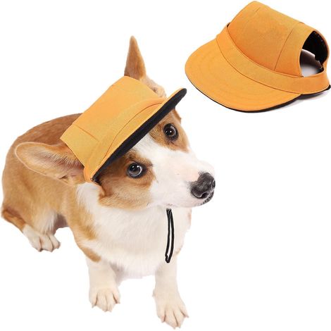 chapeau De Baseball Pour Animaux De Compagnie Pour Chien Et Chat - Rayures Rglables - T - Sport - Plusieurs Voies - Emballage Socialme-eu (1/5)
