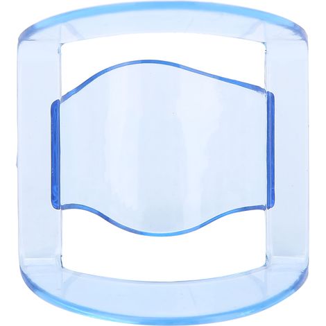 Écarteur de bouche professionnel pour dents antérieures, rétracteur de joues dentaire portable, outil de soins buccaux, bleu transparent (1/5)