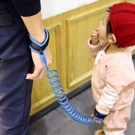 1,5 m lange, verstellbare Anti-Verlust-Leine für Kinder mit Handschlaufe (1/5)