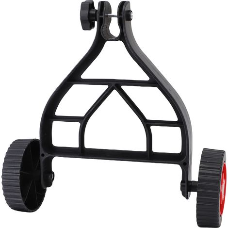 Accessoire de roue pour coupe-bordures, roue auxiliaire pour tondeuse, roues de support réglables pour débroussailleuse. (1/3)
