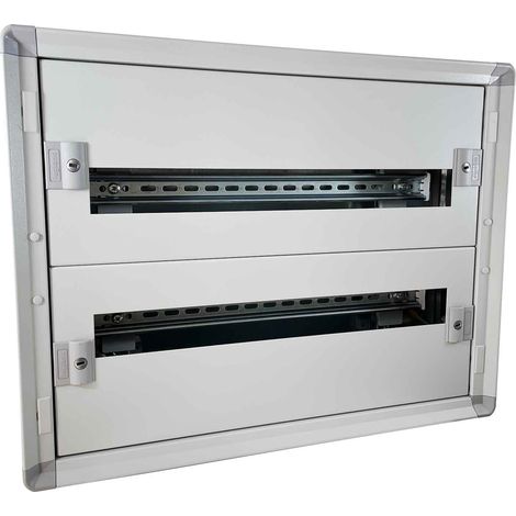 Coffret distribution métal XL³160 tout modulaire 2 rangées 450x575x147mm - 48 modules - LEGRAND (1/3)