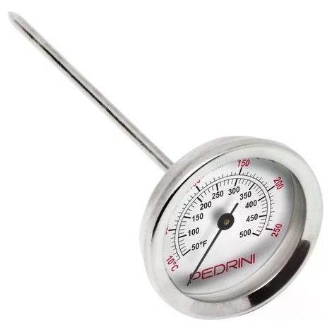 Termometro cucina Pedrini acciaio inox preciso