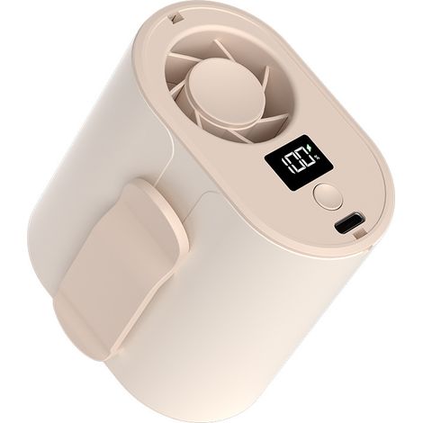 Ventilateur de Ceinture 4-en-1 - Rechargeable USB, Autonomie 12h - Léger et Puissant - Idéal pour Randonnée, Bricolage, Extérieur - Alovez