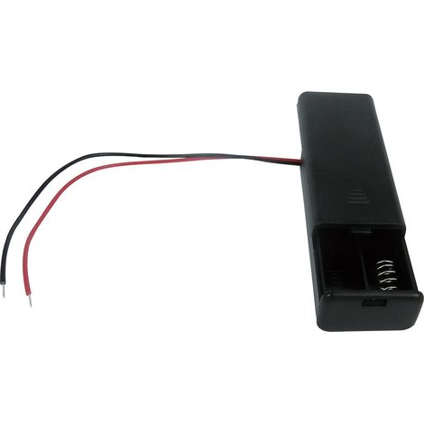 Porte-pile 2 x RS PRO AAA, raccordement Fils ( Prix pour 1 ) (1/2)