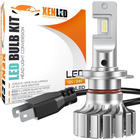 Ampoule H7 LED XL7 PRO 30W - 6000Lms Anti-erreur CANBUS - Moto - L'unité (1/5)