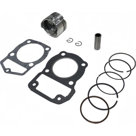 Les pièces de piston pour motos VF125 sont compatibles avec les modèles Daelim VF125, VT125 et KPH125 dotés d'un alésage de cylindre de 56,5 mm. La jupe du piston est étamée afin de réduire le risque (1/3)