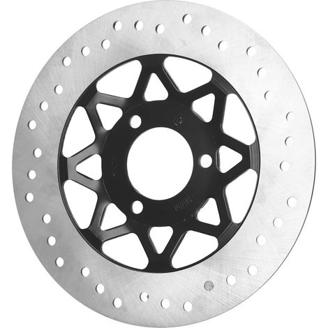 Disque de frein 260mm, rotor de freinage 3 trous, montage précis, freinage sensible pour moto et véhicule électrique (1/5)