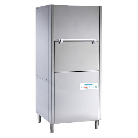 Lave-Batterie Paniers 550x650 Hauteur de passage 670 mm avec Break Tank - Hoonved