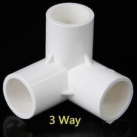 Raccords de tuyau PVC 3, 4, 5 ou 6 voies, répartiteur 20-50 mm, adaptateur pour tuyau d'arrosage, bricolage, joint d'étagère 20 mm x 20 mm (1/5)