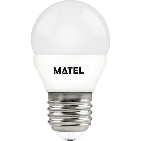 Led Lampe Matel E27 8W helle Farbe 6 cm