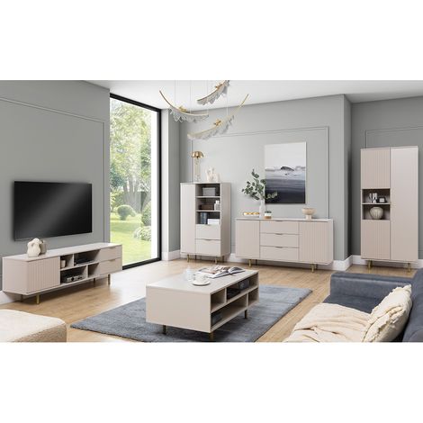Wohnmöbel Set Beige NADOR-132 modern 5-teilig (1/5)
