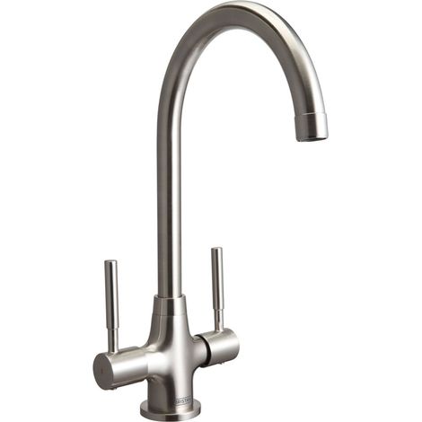Bristan Dune Kitchen Sink Mixer Tap - Stainless Steel (1/2)