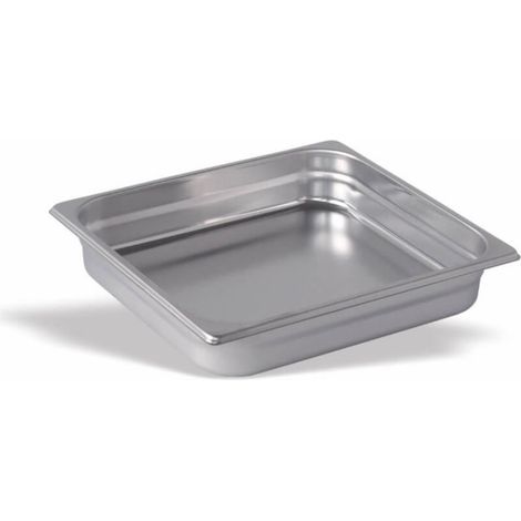 Bac Gastro Inox GN 2/3 - P 65 mm - Lot de 6 - Pujadas