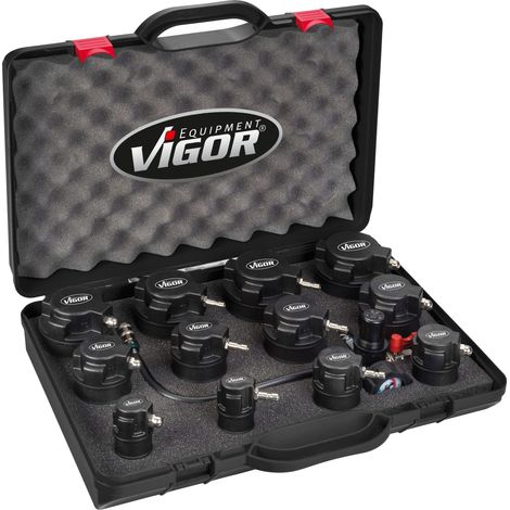 VIGOR Jeu d’extracteurs Turbo-System pour véhicules V4304, 13 outils