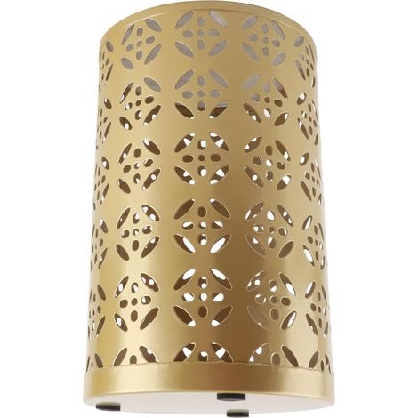 Round Metal Umbrella Stand, Rustproof Copper Pattern (Small) (1/5)