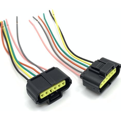Compatible with Ford Focus, Mondeo, Fiesta, and Mazda fuel pump connector DJ7063Y-1.8 (1/4)
