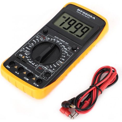 Multimetro digitale LCD Voltmetro AC/DC DT9205A