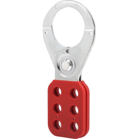 Verriegelungsbacken aus Stahl und Kunststoff, 6-Loch-Industriesicherheitswerkzeug, Innendurchmesser der Backen: 38 mm (1,5 Zoll) (1/5)