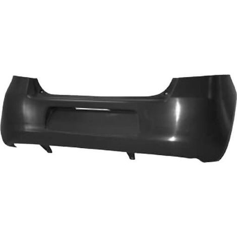 Pare-choc arrière noir Toyota Yaris 2 phase 1 2006-2008
