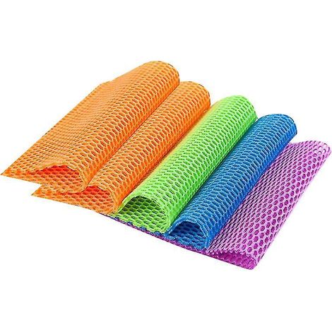 Lot de 5 éponges à récurer pour la cuisine