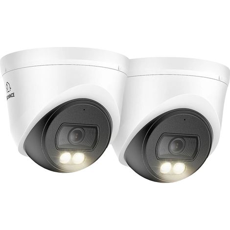 Caméra IP, Résolution 2K, Vision Nocturne en Couleur Complète, I71EH 2PCS (1/2)