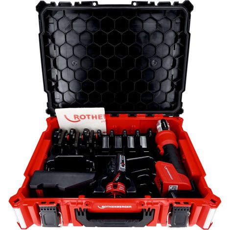 ROTHENBERGER ROMAX NANO iJAWs Set, RFz, 16-20-25mm, 2Ah, AMPShare - 1000005500 (1/5)
