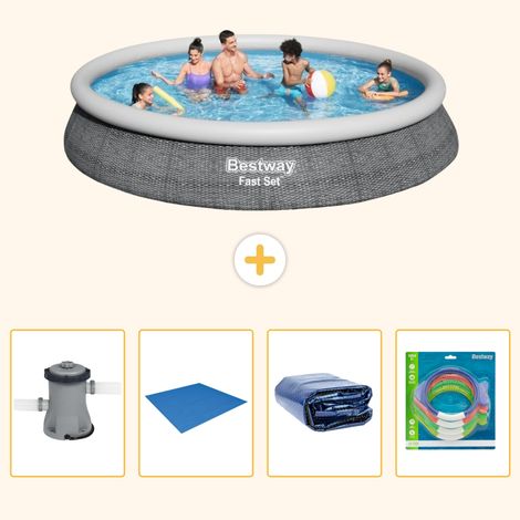 Bestway Bestway Fast Set Ronde - 457x84 cm - 5-pièces S220 (1/5)