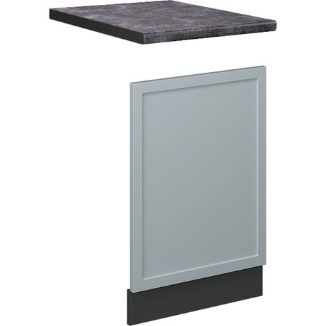 Pannello frontale Fame-Line, Blu-grigio chiaro, 45 cm , PL Antracite, Vicco (1/5)