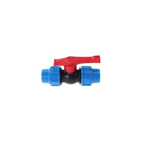32-mm-Kugelhahn aus HDPE – Hohe Druckbeständigkeit – Korrosionsbeständigkeit – Für Bewässerung und Hydrokultur