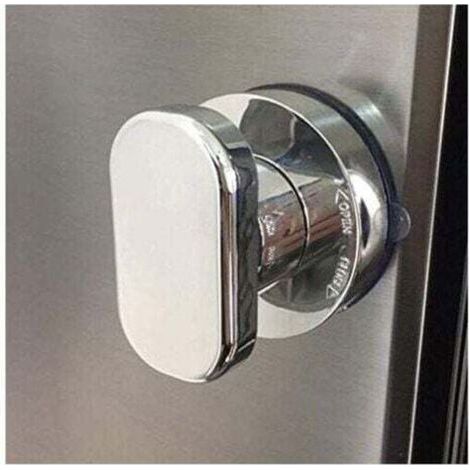 Puissante Ventouse Poignée de Porte en Verre Miroir, Réfrigérateur Tiroir Salle de Bain Ventouse Accoudoir Mural, Baignoire Poignée de Douche Cuisine Tiroir Bouton d'armoire Ventouse-- (1/4)