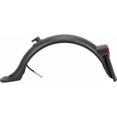 Garde-boue arrière pour scooter Xiaomi M365 Pro 2, kit de garde-boue arrière avec support de plaque d'immatriculation et crochet de feu arrière, accessoire de remplacement de scooter durable. (1/3)